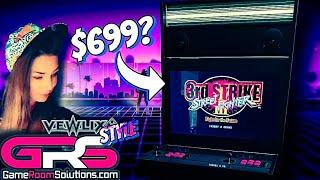 ULTIMATE GameRoomSolutions DIY Arcade Cabinets?! Better Than Arcade1up? (VewLix Style Arcade Kit)