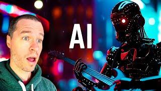 I Made AI Write a Guitar Solo and it's AMAZING #ai #music #guitar