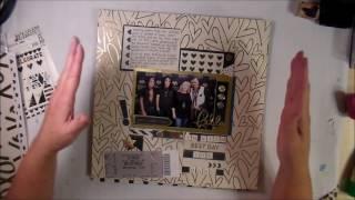 Scrapbook Layout Share -  Johnny Depp and the Hollywood Vampires