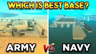 ARMY BASE VS NAVY BASE (WHICH IS BEST MILITARY BASE IN GTA SAN ANDREAS?)