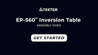 Teeter EP-560 Assembly Instructions (E61006FB)