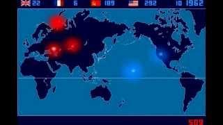 A Time-Lapse Map of Every Nuclear Explosion Since 1945 - by  Isao Hashimoto