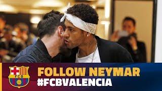 INSIDE VIEW - Neymar Jr at Camp Nou (Barça - Valencia)