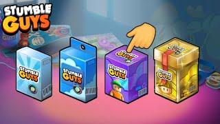 OPEN ALL *SKIN BOXES*  - Stumble Guys