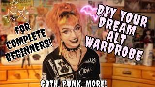 The Ultimate Guide to Alternative DIY (goth/punk & more!)