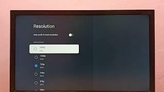 How to Change Screen Resolution HD, FULL HD, 4K on SONY TV | Google TV Android TV | Smart TV