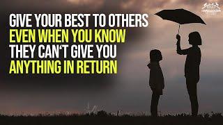 CHARACTER: How You Treat People When You Know They Can't Give You Anything In Return