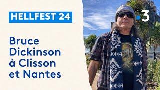 Hellfest 2024. Bruce Dickinson, le chanteur d'Iron Maiden à Clisson et Nantes