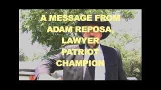 ADAM REPOSA: Lawyer, Patriot, Champion