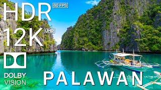 PALAWAN - 12K Scenic Relaxation Film With Inspiring Cinematic Music - 12K (60fps) Video Ultra HD