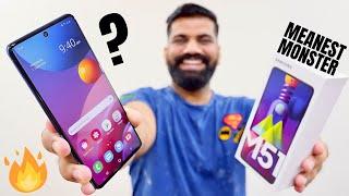 Samsung Galaxy M51 Unboxing & First Look - The Meanest Monster Ever???