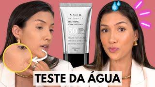 TESTEI a 1ª BASE do MUNDO que REDUZ MANCHAS SOLARES, VALE a PENA?? | RESENHA MAKE B. GLYCOLIC TX