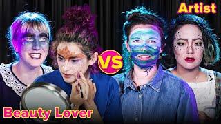 Beauty Lover vs Artist: The Ultimate Makeup Battle!