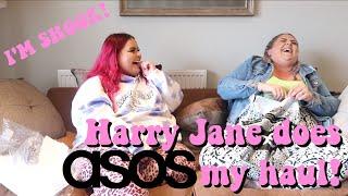 HARRY JANE DOES MY ASOS HAUL // PLUS SIZE // SPOILER: I'M SHOOK!