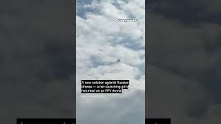 New Ukrainian Solution Against Russian Drones #warinukraine #drone