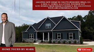 3.5 Level ESTATE, 1+ Acres, Brand New Luxury, Chattahoochee Hills, GA 