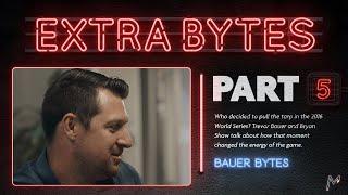 Trevor Bauer on the 2016 MLB World Series Rain Delay | Extra Bytes (Bauer Bytes, Season 2: Ep. 3)