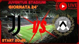 Diretta Juventus - Udinese -  Serie A  -  Giornata 24'