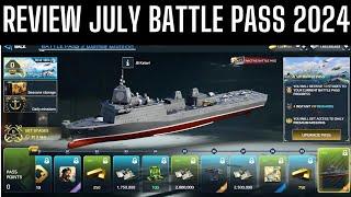 Modern Warships July Battle Pass!