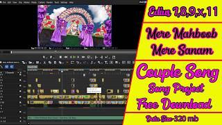 EDIUS WEDDING COUPLE SONG PROJECT 2024 | TOP  COUPLE SONG FREE DOWNLOAD HARE ||