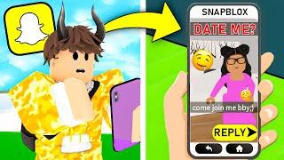 SPYING On ONLINE DATERS In Roblox SNAPCHAT… (Brookhaven RP)