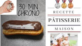 ÉCLAIR AU CHOCOLAT RECETTE FACILE