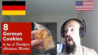 Germany Reaction: American Reacts To German Christmas Cookies to try at Frankfurt Christmas Market