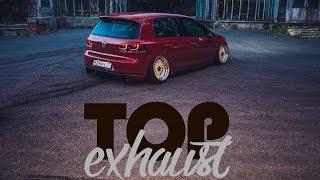 #topexhaust Volkswagen Golf mk6 GTI - Сatback Borla sound