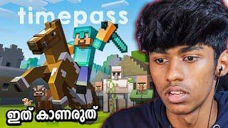 A Funny Minecraft GAMEPLAY in malayalam