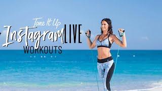 20 MIN Arms & Abs | Karena Dawn Workout | Tone It Up Live