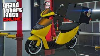 Pegassi Pizza Boy (Piaggio Zip) // GTA 5 Online DLC Car Customization