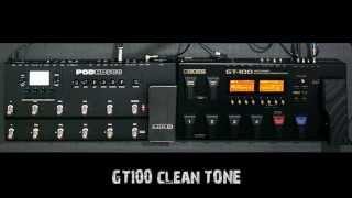 BOSS GT100 vs POD HD500  Suhermanto Harsono