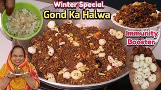 Winter Special Gond Ka Healthy Halwa | Immunity Booster Gond Ka Halwa