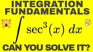 Review of the basics: Integral secant cubed