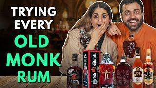 Trying Every OLD MONK RUM | Ft. Old Monk Coffee | The Urban Guide