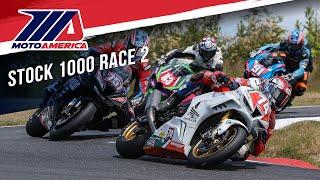 Stock 1000 Race 2 at Ridge Motorsports Park 2024 - FULL RACE | MotoAmerica