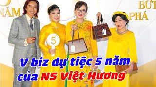 2 chị em cùng Đan Trường, PuKa, Huỳnh Lập… dự tiệc 5 năm thành lập công ty của Việt Hương