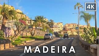 Driving MADEIRA, Portugal  | Sunny South Coast in 4K Dolby Vision HDR