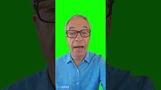 Nigel Farage saying "Sigma Sigma on the Wall" meme - Green Screen