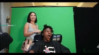 iShowSpeeds hair  dresser Courtney gets horny trolled by his subscribers