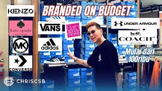 Branded on Budget Mulai dri 100rb di Villaggio Outlet! Under Armour, Coach, Kate Spade, Adidas, DLL