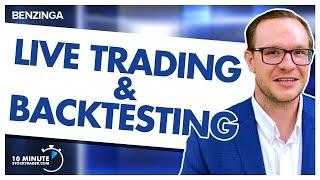 LIVE Backtesting Stocks Join In! | 10 Minute Stock Trader Christopher Uhl | Benzinga