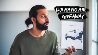 DJI MAVIC AIR GIVEAWAY - HOW I GOT 10K FOLLOWERS ON INSTAGRAM IN ONE YEAR