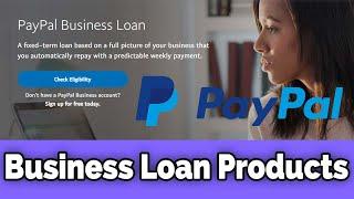 Paypal Busines Loans & Working Capital!