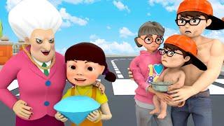 Tani and Doll Squidgame, Who is richer? - Scary Teacher 3D Funny Animation
