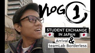 [1] Filipino Exchange Student in Japan!! - Arrival + teamLab Borderless ️