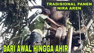 tradisional panen air nira aren