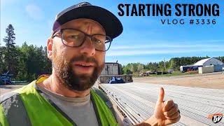 STARTING STRONG | My Trucking Life | Vlog 3336