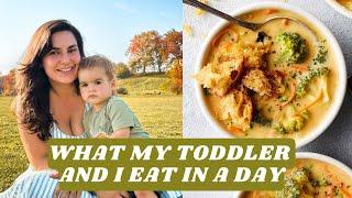 What My Toddler and I Eat in a Day // Simple Vegan Recipes