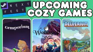 MUST PLAY cozy games from Steam Next Fest Demos